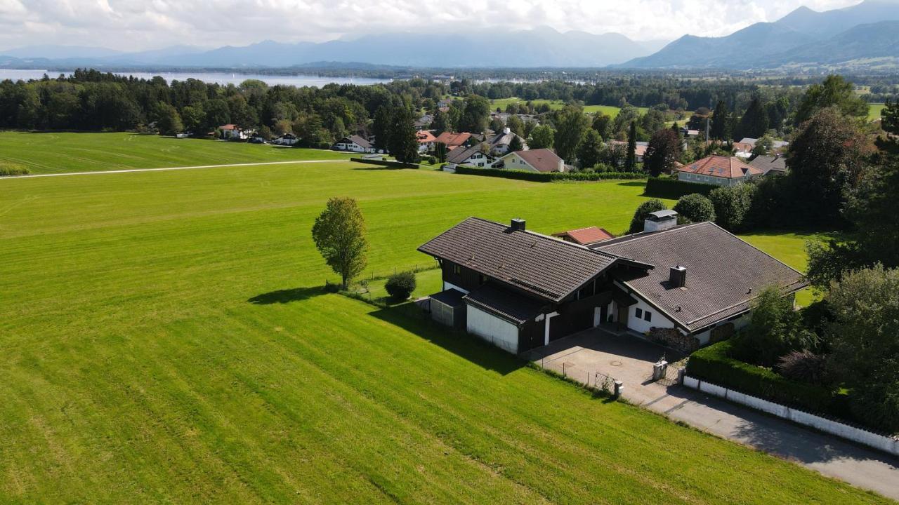 Schoenes Ferienhaus Am Herrenberg Prien am Chiemsee Dış mekan fotoğraf